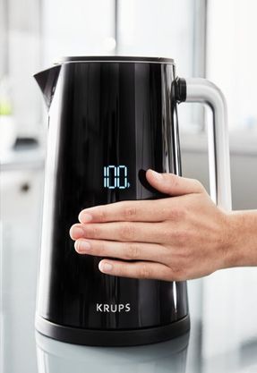 krupsusa Smart'n light digital kettle 1.7l 12cup