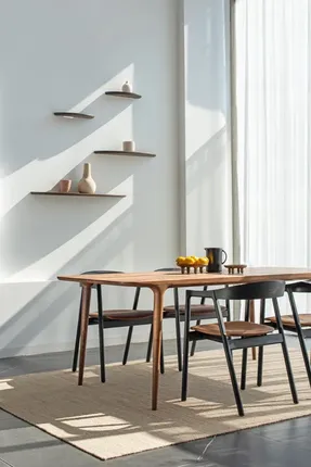 Gazzda Mu Floating Shelf - Smoked Oak