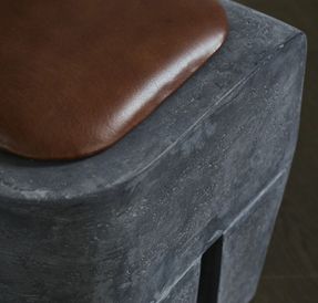 101 Copenhagen Sculpt Stool Cushion - Leather