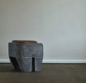 101 Copenhagen Sculpt Stool Cushion - Leather