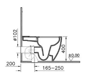 Vitra Sento White Close-coupled Wc - 65 Cm