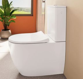 Vitra Sento White Close-coupled Wc - 65 Cm