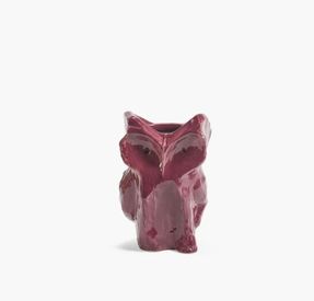 Serax Owl vase XS aubergine After Midnight