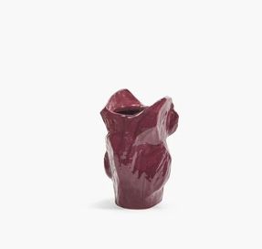 Serax Owl vase XS aubergine After Midnight