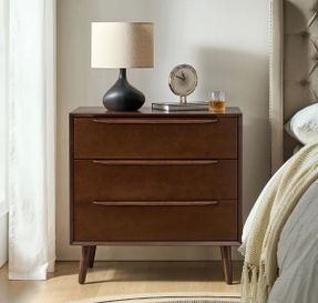 Wayfair Aviannah 30"W Mid-Century Bedside Tables