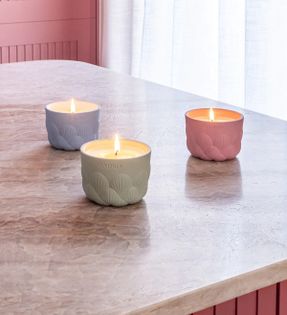 Lladro Dahlia Candle (Pink) – Tropical Blossoms