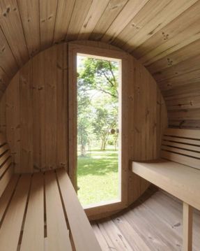 Saunamo Outdoor Barrel Sauna 220