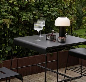Zone Denmark A-bench Outdoor Bench With Shelf