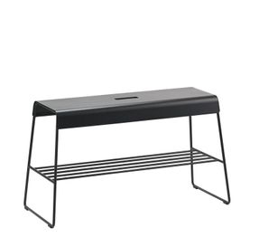 Zone Denmark A-bench Outdoor Bench With Shelf