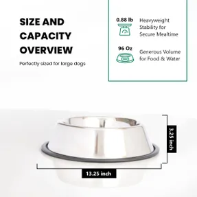 Wayfair Anti-Skid Pet Bowl (Set of 2)