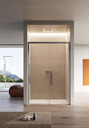 Disenia Space Shower Enclosure With Sliding Door