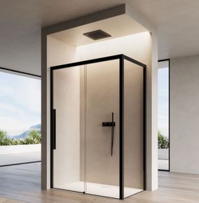 Disenia Space Shower Enclosure With Sliding Door
