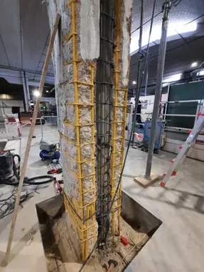 Kimia Restoration Of Reinforced Concrete Elements Even In High Thicknesses