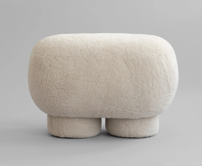 101 Copenhagen Big Foot Bench, Petit - Nubuck