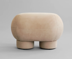 101 Copenhagen Big Foot Bench, Petit - Nubuck