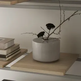 Blomus Vase -makoto- Colour Moonbeam (Size L)