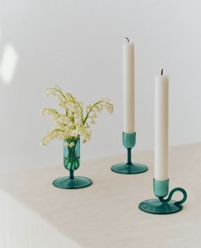 Hay Tiny Candleholder