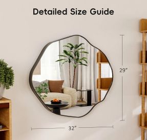 Wayfair Irregular Wall Mirror