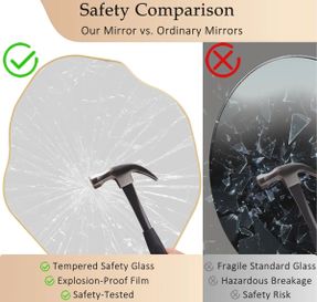Wayfair Irregular Wall Mirror