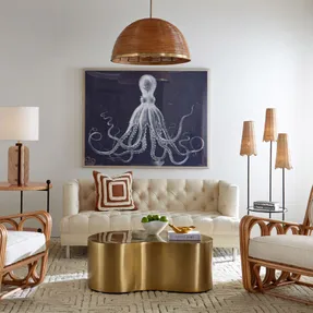 Jonathan Adler Brass Hand Bowl