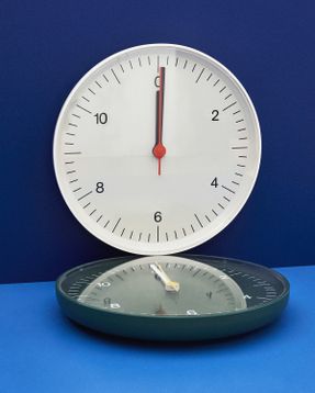 Hay Wall Clock