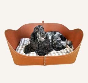 Limacdesign Designer Pets Bed In Leather Nuvola