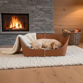 Limacdesign Designer Pets Bed In Leather Nuvola
