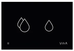 Vitra Smart Panel Electronic Dual Flush Plate
