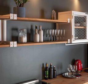 Noodles Wall Shelf Double