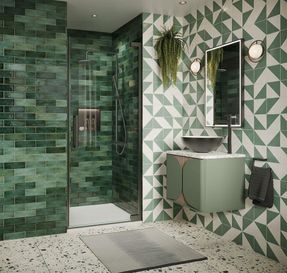Crosswater Asura Hinged Shower Door