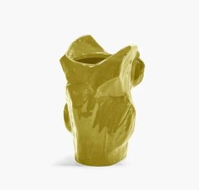 Serax Owl Vase S Yellow After Midnight
