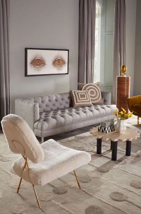 Jonathan Adler Eyes Beaded Art