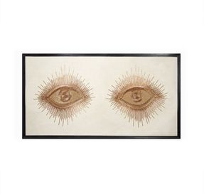 Jonathan Adler Eyes Beaded Art