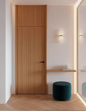 Groel Dadá Door Handle Set On Round Rose
