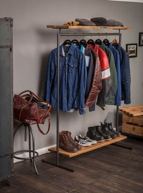 Noodles Coat Rack 2 Wood