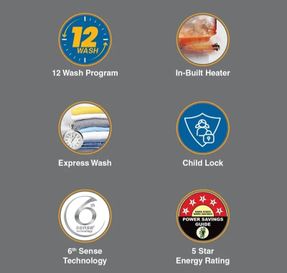 Whirlpool 360° Bloomwash Pro 9kg 5 Star Fully Automatic Top-load Washing Machine With In-built Heater