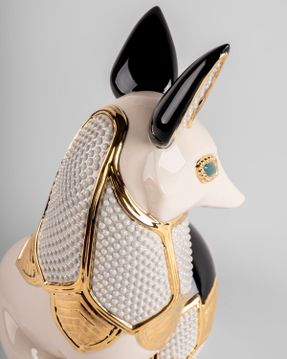 Lladro Fox jewel Sculpture