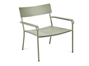 Serax Lounge Chair Aluminium Black August