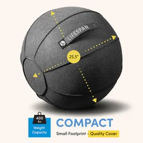 lifespan yoga ball office chair
