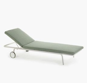 Serax Sun Lounger Aluminium Sand August