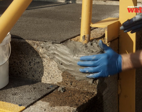 Watco Quick Floor Curb & Step Repair