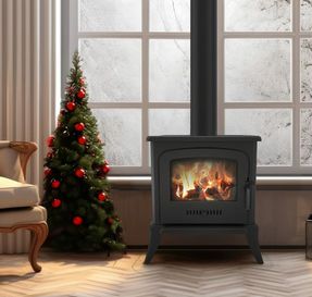 Kratki Wood Burning Cast Iron Stove Kratki K7 Ø 130 5 Kw