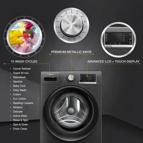 Whirlpool Xpert Care 9kg 5 Star Front-load Washing Machine