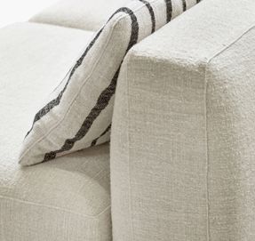 Serax Bench One Seater Incl Cushion Indoor Bone - Black Rudolph