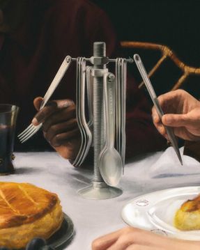 Alessi Conversational Objects Cutlery Set