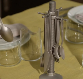 Alessi Conversational Objects Cutlery Set