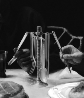 Alessi Conversational Objects Cutlery Set