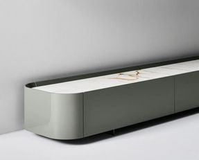 Bonaldo Arragan TV Stand And Arragan Shelf