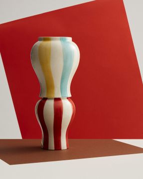 Hay Sobremesa Stripe Vase