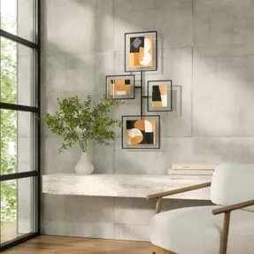 Umbra Flute Wall Picture Frames, Set Of 4 Picture Frames